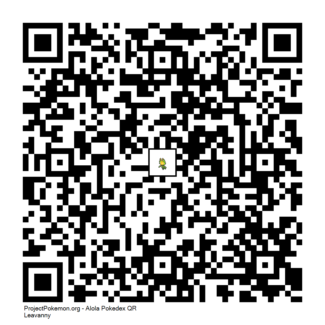 Cdigo QR de Leavanny